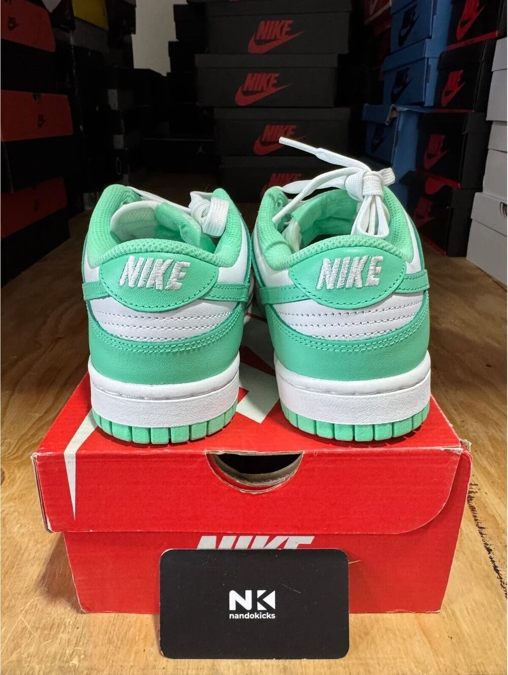 Nike Wmns Dunk Low 'Green Glow' DD1503-105 BRAND NEW SIZE 6.5W